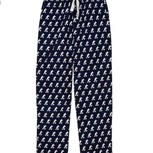 Small Mickey Mouse navy blue pajama bottoms